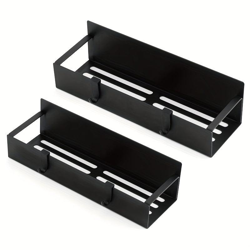 Magnetic Seasoning Rack 2 Models + 2 Hooks Refrigerator Organizer