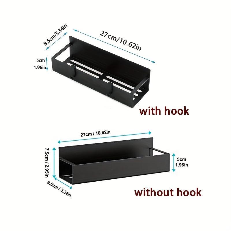 Magnetic Seasoning Rack 2 Models + 2 Hooks Refrigerator Organizer
