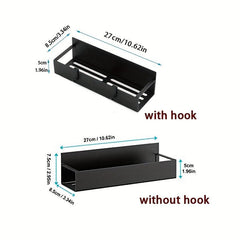 Magnetic Seasoning Rack 2 Models + 2 Hooks Refrigerator Organizer