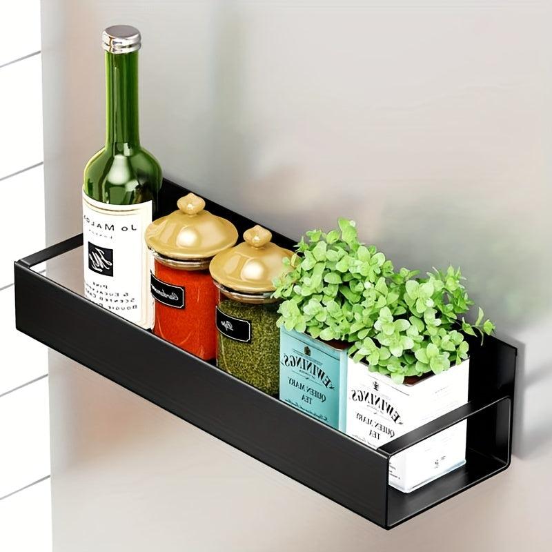 Magnetic Seasoning Rack 2 Models + 2 Hooks Refrigerator Organizer