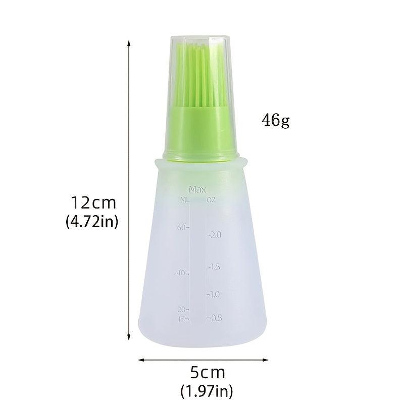 Silicone Bottle Brush With Cap High Temperature Resistant