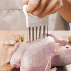 Onion Slicer Holder Stainless Steel Cutter Lemon Holder Creative Design