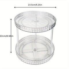 Rotating Makeup Organizer Skincare Lazy Makeup Perfume Spinning Cosmetics