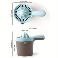 Manual Citrus Juicer Squeezer with Measuring Cup