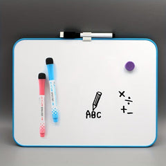 A4 Double-Sided Magnetic Whiteboard for Writing and Drawing