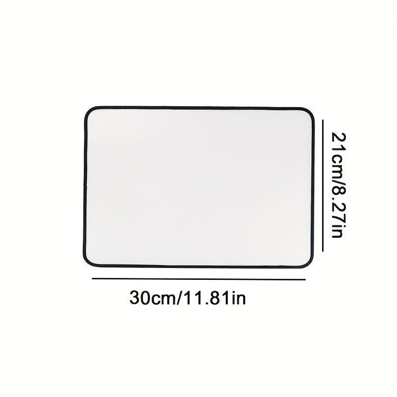 A4 Double-Sided Magnetic Whiteboard for Writing and Drawing