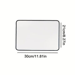A4 Double-Sided Magnetic Whiteboard for Writing and Drawing
