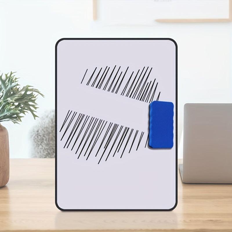 A4 Double-Sided Magnetic Whiteboard for Writing and Drawing