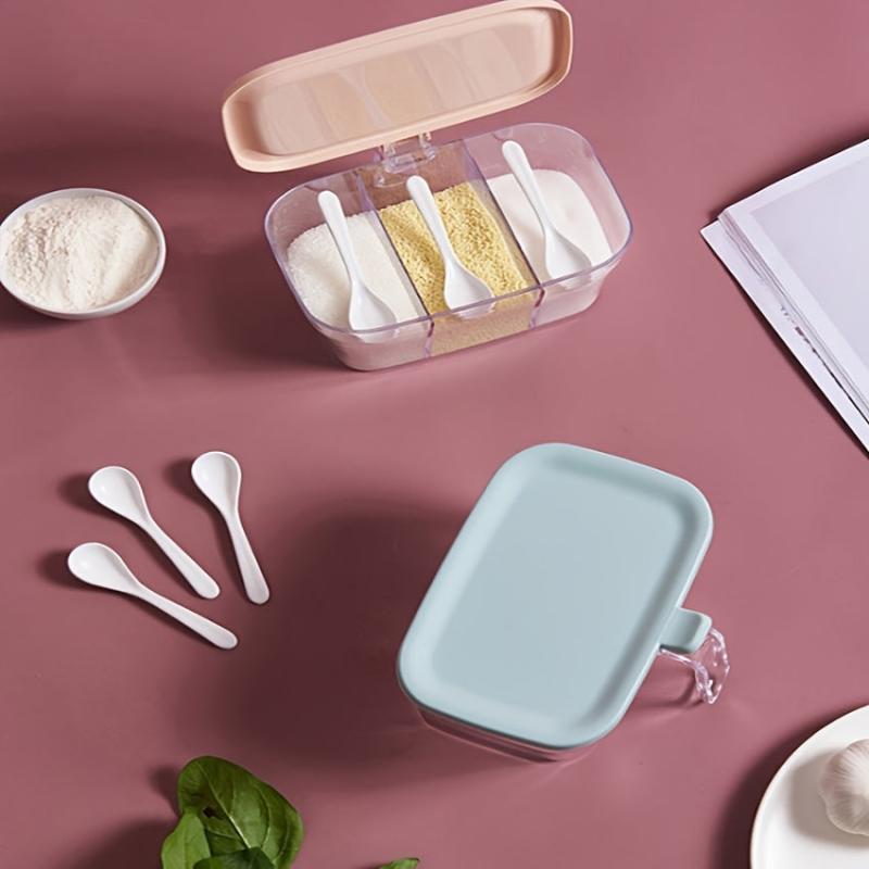 1pc Moisture Proof Seasoning Box for Kitchen and Hotel Use