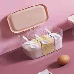 1pc Moisture Proof Seasoning Box for Kitchen and Hotel Use