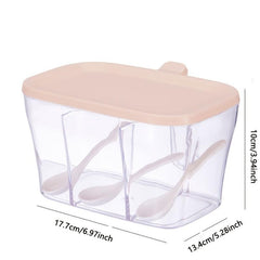 1pc Moisture Proof Seasoning Box for Kitchen and Hotel Use