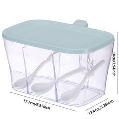 1pc Moisture Proof Seasoning Box for Kitchen and Hotel Use