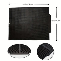 Silicone Dish Drying Mat - Heat Resistant - Easy Clean & Reusable