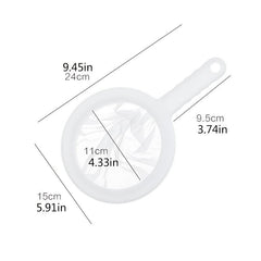 1pc Mesh Strainers Plastic Strainer Multifunctional Strainer With Handle