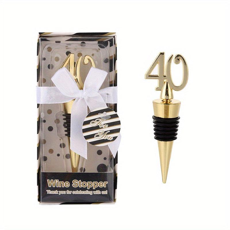 Number Wine Stopper Metal Bottle Stopper 70 Wine Saver Reusable