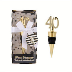 Number Wine Stopper Metal Bottle Stopper 70 Wine Saver Reusable