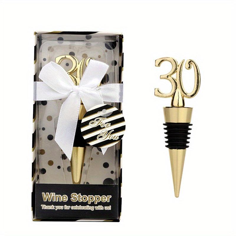 Number Wine Stopper Metal Bottle Stopper 70 Wine Saver Reusable