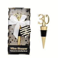 Number Wine Stopper Metal Bottle Stopper 70 Wine Saver Reusable