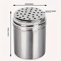 2pcs Stainless Steel Dredge Shaker for Foodservice