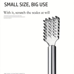 Kitchen Fish Scale Planer Stainless Steel Fish Scale Remover Tool