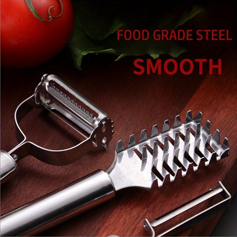 Kitchen Fish Scale Planer Stainless Steel Fish Scale Remover Tool