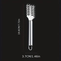 Kitchen Fish Scale Planer Stainless Steel Fish Scale Remover Tool