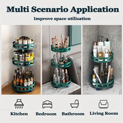 1pc Spice Spinner Spice Rack Organizer Tiered Spice Organizer