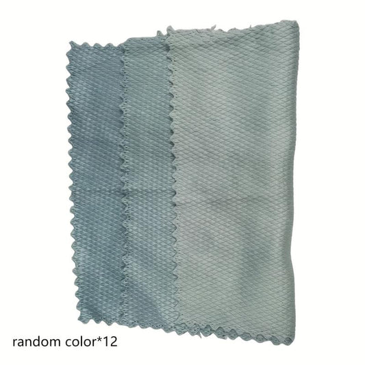 Scouring Pad Square Dish Cloths Kitchen Cleaning Cloth Antibacterial Washable