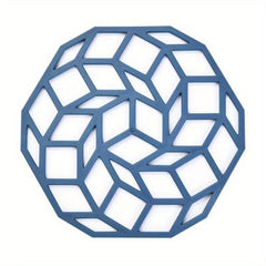 Stylish Geometric Tea Coaster Non Slip Heat Insulation Mat