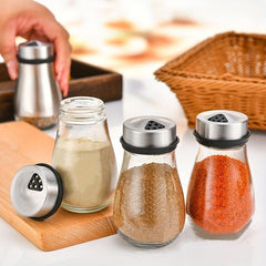 Spice Shaker Stainless Steel Seasoning Bottle