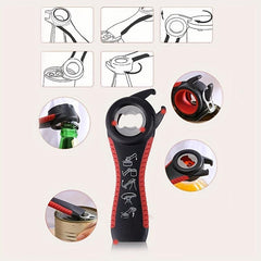 5in1 Bottle Jar Opener Anti Slip Lid Opener Tool