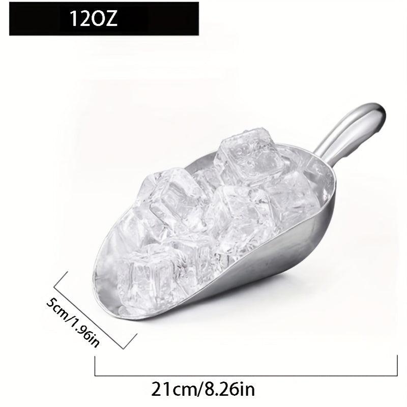 Aluminum Alloy Ice Scoop for Kitchen, Multi-Purpose Food Scooper