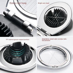 2in1 Egg Slicer Egg Cutter Kitchen Tools