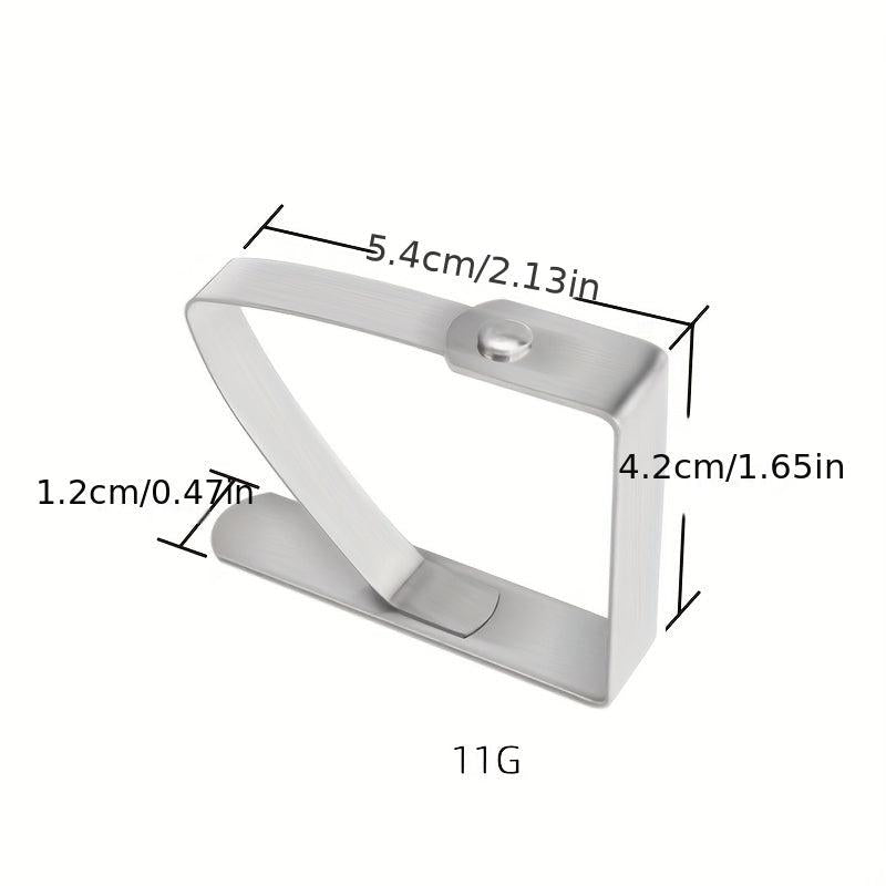 Tablecloth Stainless Steel Non-slip Clip Fixed Buckle