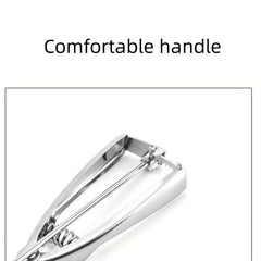 Large Stainless Steel Ice Cream Scoop for Easy Scooping