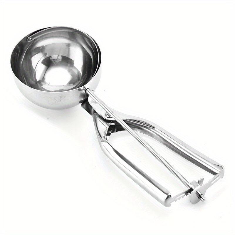 Large Stainless Steel Ice Cream Scoop for Easy Scooping