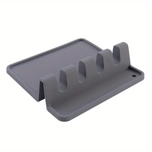 Silicone Tableware Drying Rack Kitchen Spoon Holder Organizer