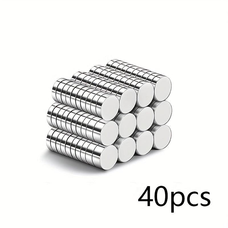 20-40pcs Small Neodymium Magnet Round 10mm x 2mm for Fridge Whiteboards Crafts