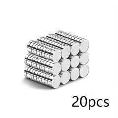 20-40pcs Small Neodymium Magnet Round 10mm x 2mm for Fridge Whiteboards Crafts