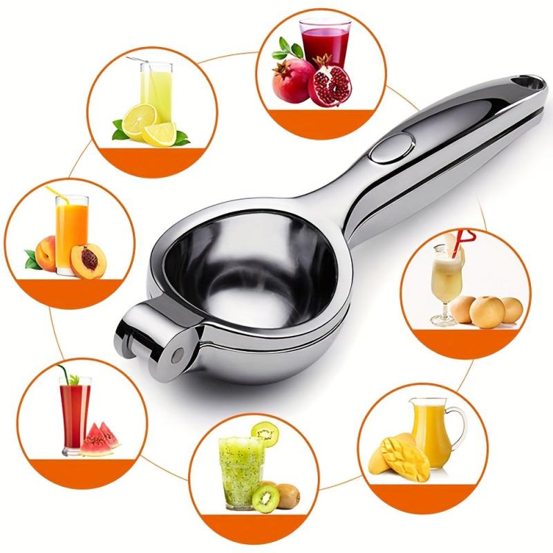 Stainless Steel Citrus Juicer Manual Fruit Squeezer Lemon Orange Juicer