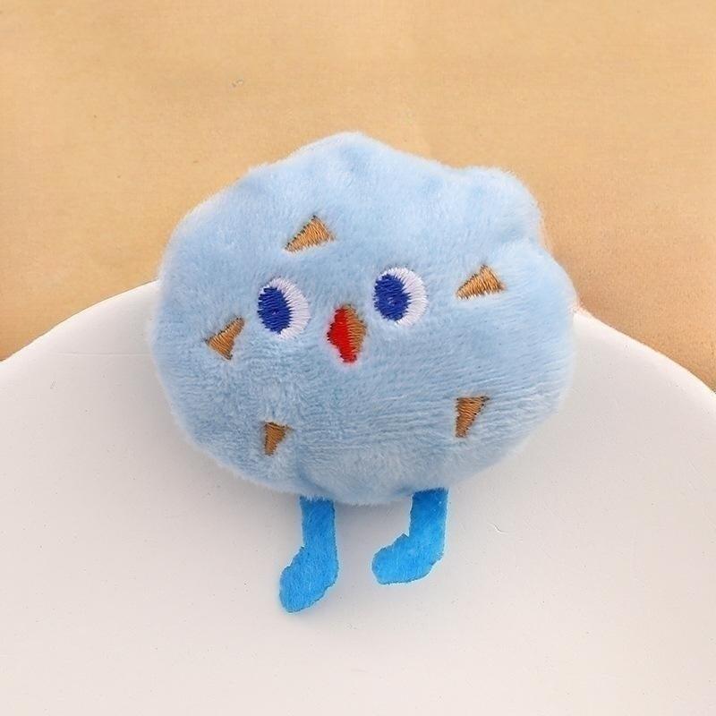 1pc Cartoon Plush Fridge Magnets Whiteboard Sticker Office Decor