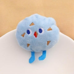 1pc Cartoon Plush Fridge Magnets Whiteboard Sticker Office Decor
