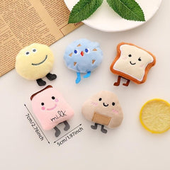 1pc Cartoon Plush Fridge Magnets Whiteboard Sticker Office Decor