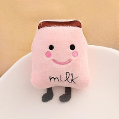 1pc Cartoon Plush Fridge Magnets Whiteboard Sticker Office Decor