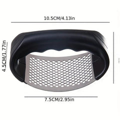 Stainless Steel Garlic Press Rocker Metal Garlic Mincer
