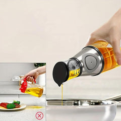 1pc Bottle Controlled Measuring Press Type Pot Bottle Kitchen Supplies