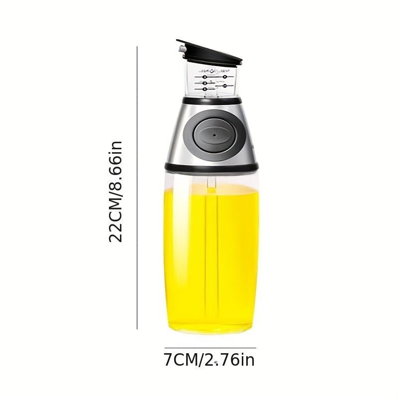 1pc Bottle Controlled Measuring Press Type Pot Bottle Kitchen Supplies