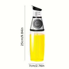 1pc Bottle Controlled Measuring Press Type Pot Bottle Kitchen Supplies