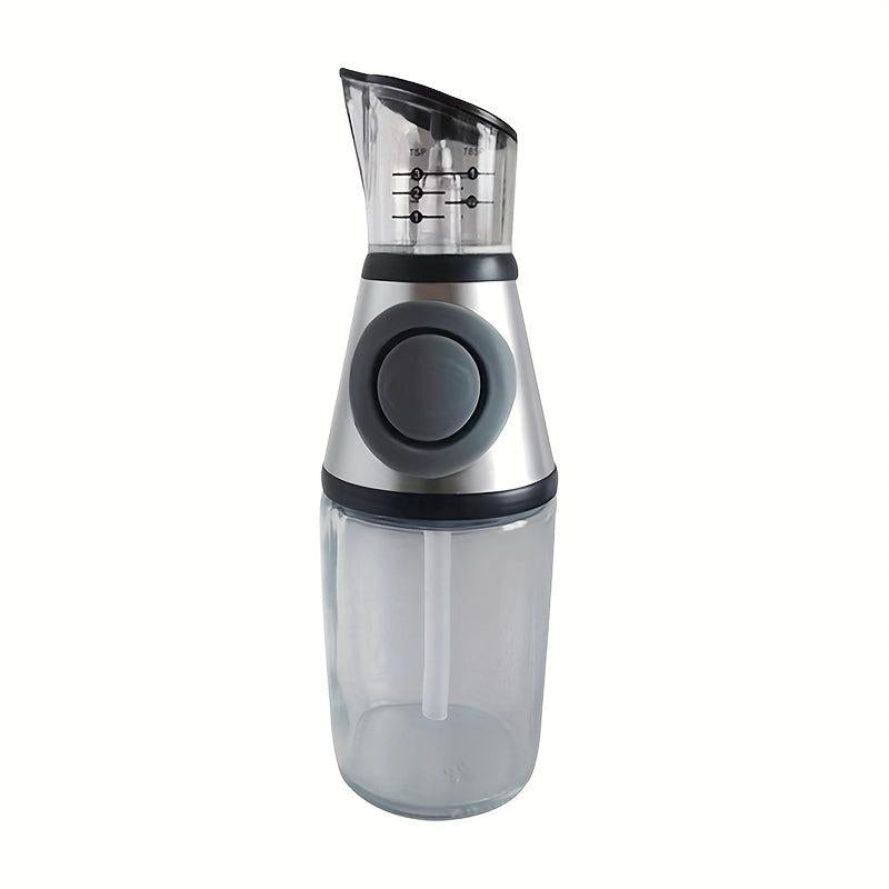 1pc Bottle Controlled Measuring Press Type Pot Bottle Kitchen Supplies