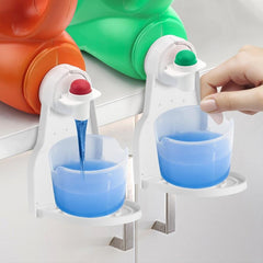 Laundry Detergent Cup Holder Prevent Spills Drips Foldable Drip Tray